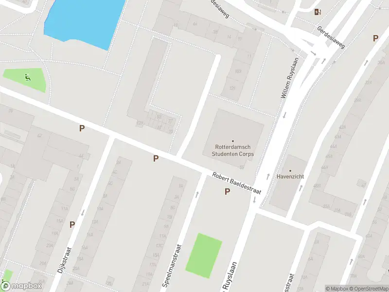 Ambulance met grote spoed naar de Robert Baeldestraat in Rotterdam