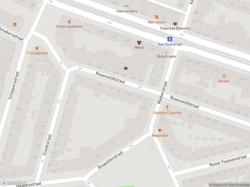 Ambulance met grote spoed naar de Rosenveldtstraat in Rotterdam