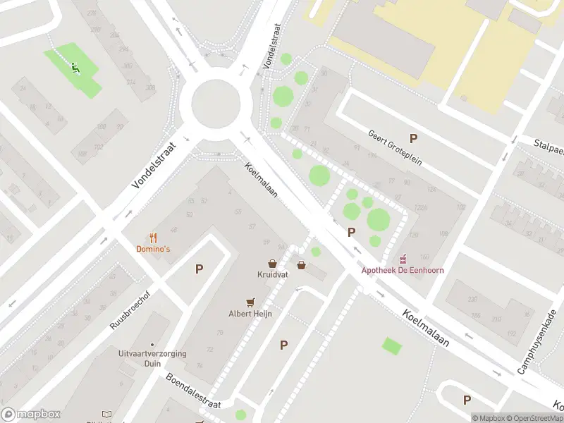 Brandweer met grote spoed naar de Geert Groteplein in Alkmaar vanwege gebouwbrand