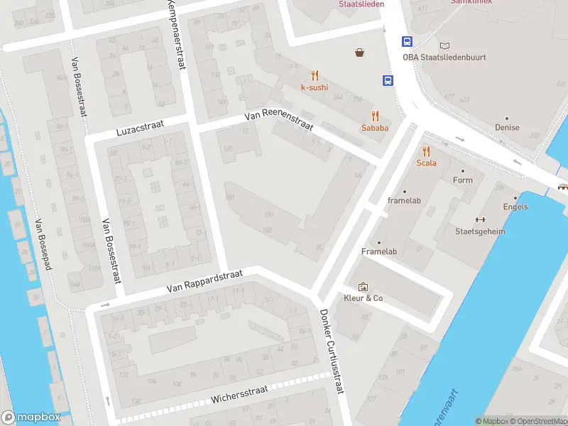 Brandweer met grote spoed naar de Van der Palmkade in Amsterdam