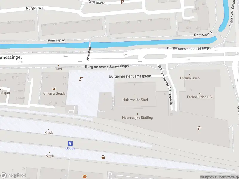 112 melding Ambulance met gepaste spoed naar de Burgemeester Jamesplein in Gouda