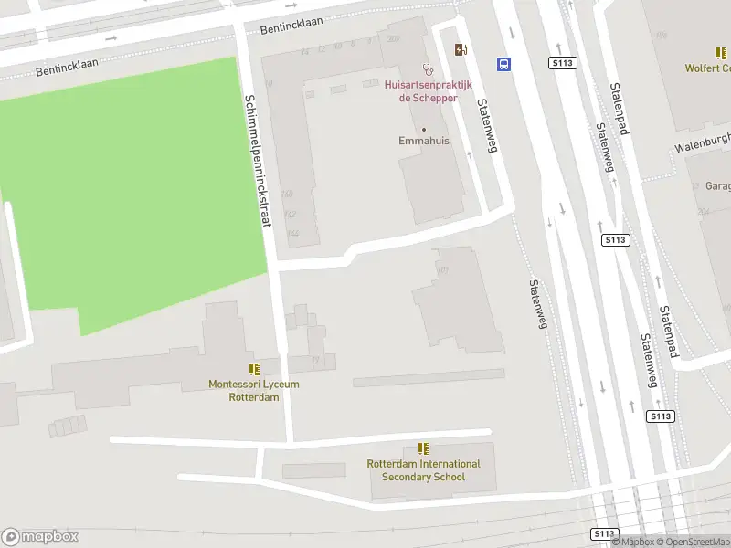 112 melding Ambulance met grote spoed naar de Schimmelpenninckstraat in Rotterdam