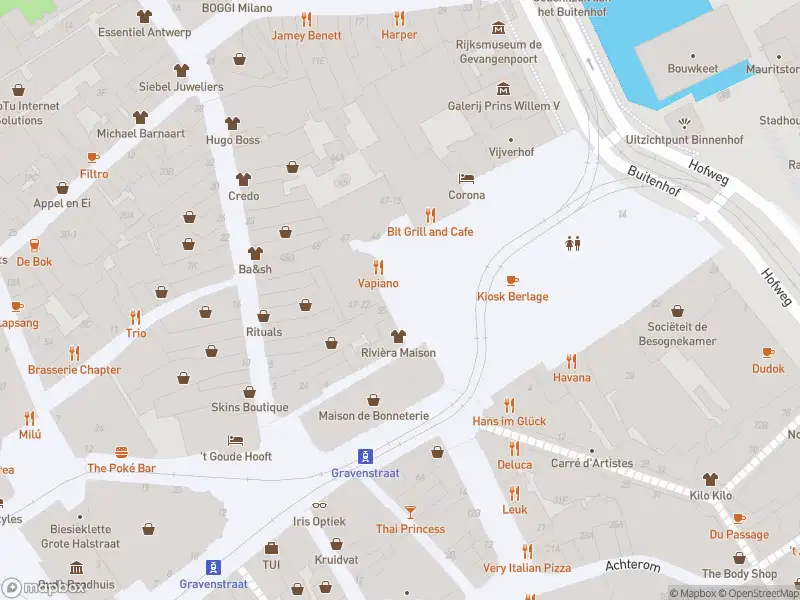 Politie met grote spoed naar de Spui in 's-Gravenhage vanwege ongeval met letsel