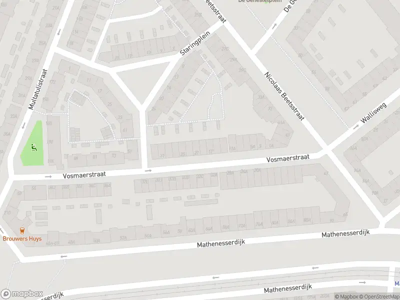 Ambulance met grote spoed naar de Vosmaerstraat in Rotterdam