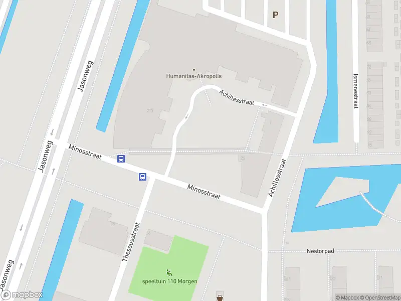 Ambulance met gepaste spoed naar de Minosstraat in Rotterdam