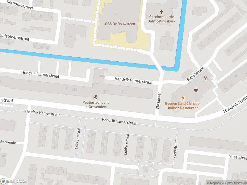 112 melding Ambulance met gepaste spoed naar de Hendrik Hamerstraat in 's-Gravendeel