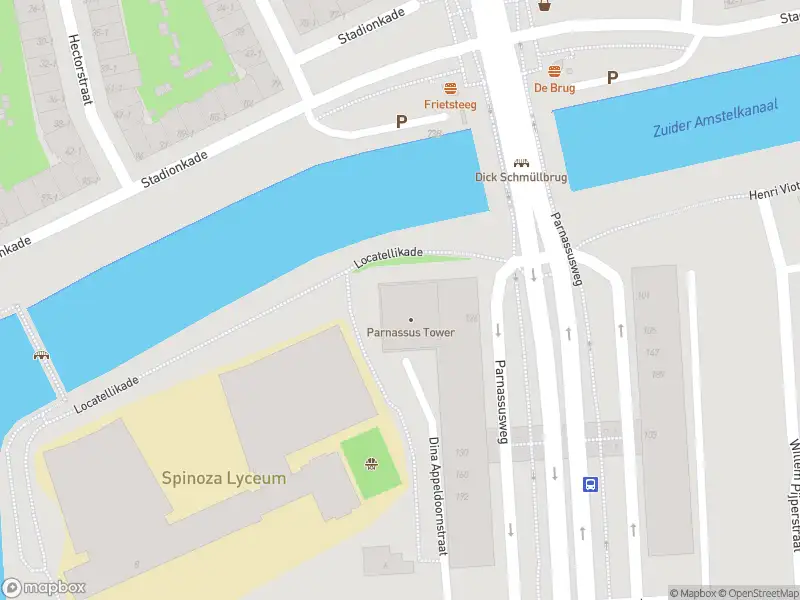 Brandweer met gepaste spoed naar de Locatellikade in Amsterdam