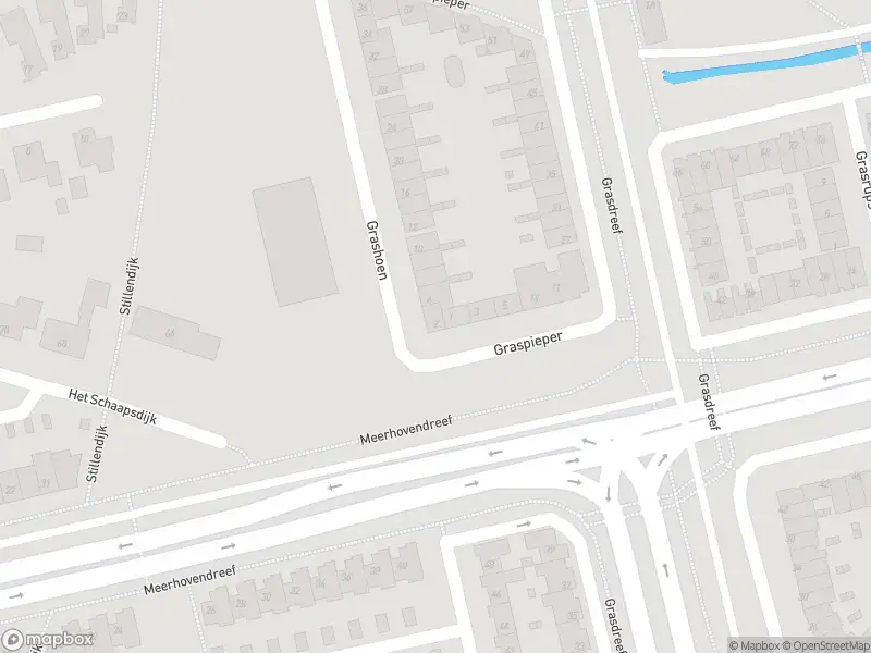 Brandweer met grote spoed naar de Grashoen in Eindhoven vanwege gebouwbrand