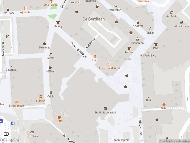 Anonieme overlastmelding Neringpassage in 8224JN Lelystad gesloten