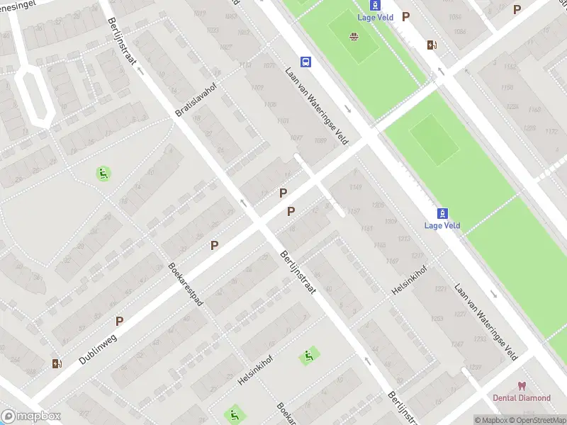 Ambulance met grote spoed naar de Dublinweg in 's-Gravenhage