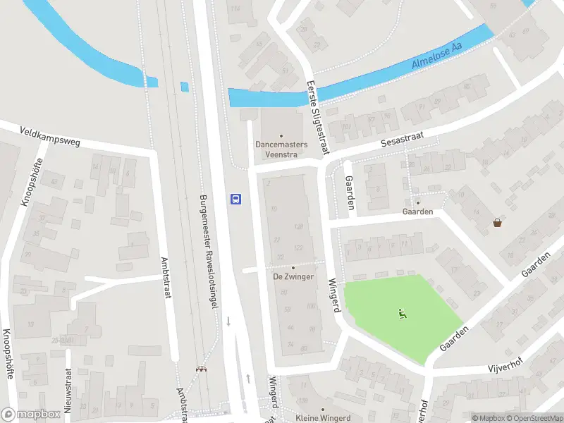 Politie naar de Burgemeester Raveslootsingel in Almelo vanwege aanrijding met letsel