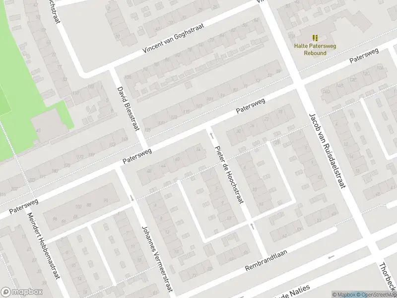 Ambulance met gepaste spoed naar de Pieter de Hoochstraat in Dordrecht