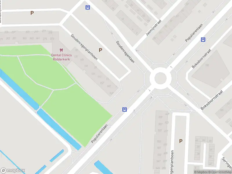 112 melding Ambulance met gepaste spoed naar de Goudenregenplantsoen in Ridderkerk