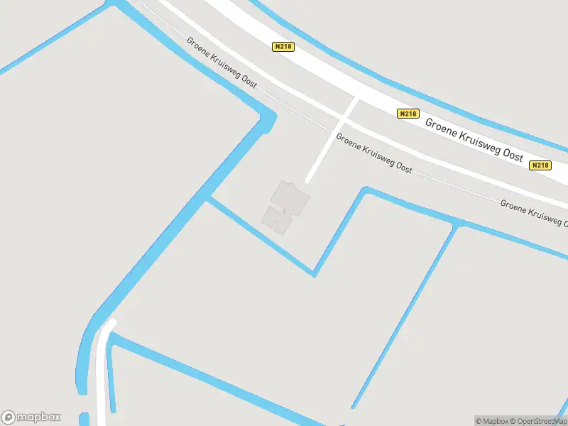 Politie naar de Groene Kruisweg Oost in Heenvliet vanwege ongeval met letsel
