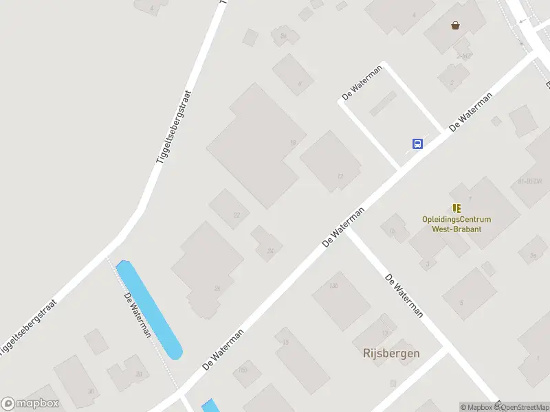 Brandweer met gepaste spoed naar de De Waterman in Rijsbergen