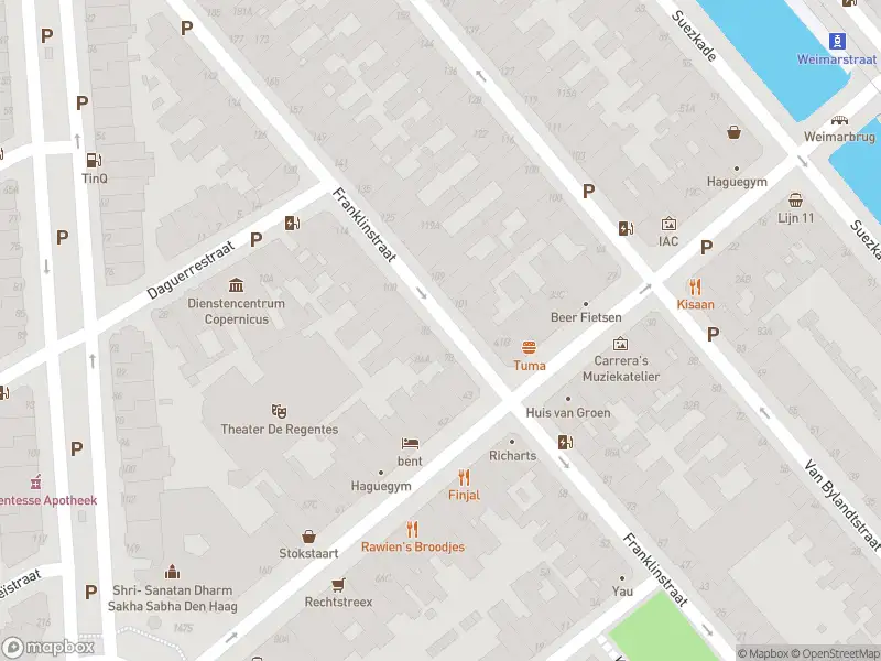 Ambulance met grote spoed naar de Regentesseplein in 's-Gravenhage