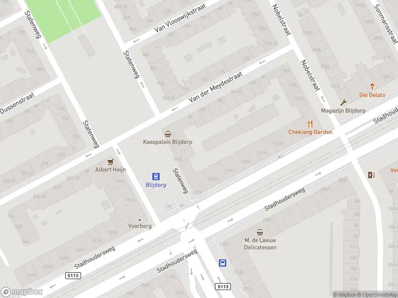 Brandweer met gepaste spoed naar de Cleyburchstraat in Rotterdam vanwege stormschade