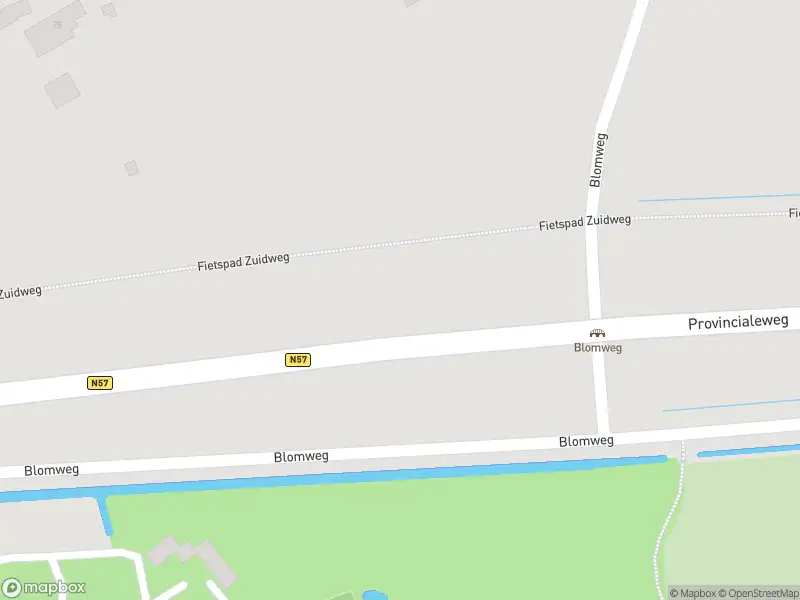 Brandweer met gepaste spoed naar de Blomweg in Ouddorp vanwege stormschade