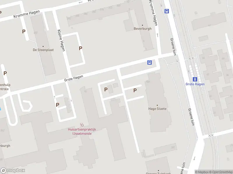 Ambulance met gepaste spoed naar de Grote Hagen in Rotterdam