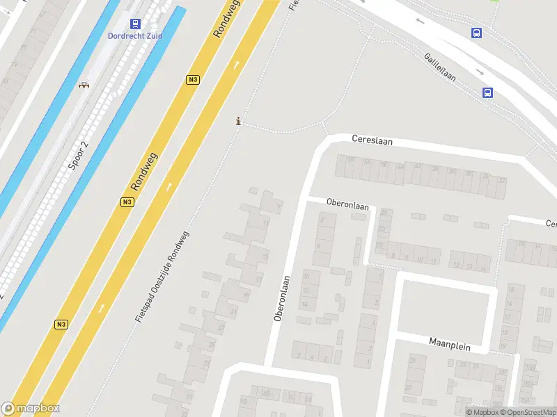 Overlastmelding Oberonlaan in Dordrecht