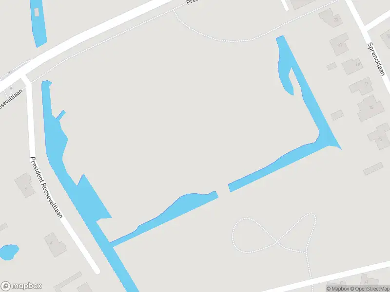 Brandweer met gepaste spoed naar de President Rooseveltlaan in Middelburg vanwege stormschade