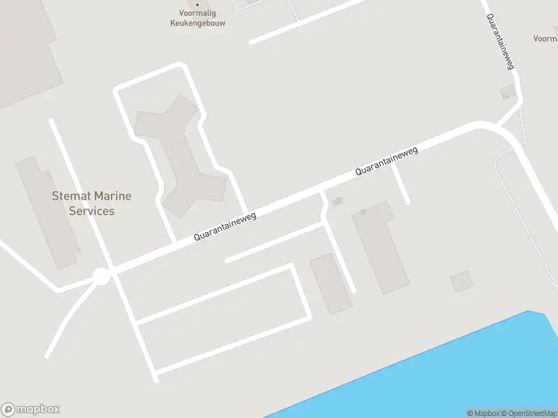 Politie naar de Quarantaineweg in Rotterdam vanwege stormschade