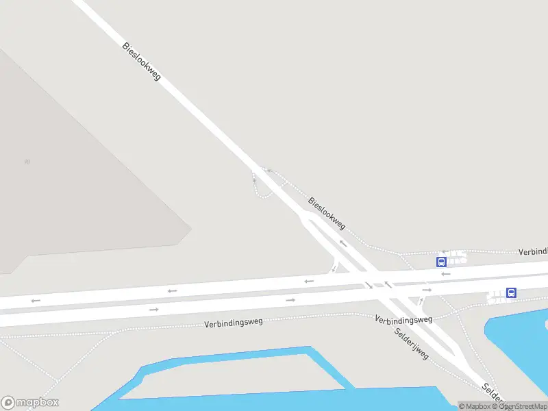 112 melding Politie naar de Verbindingsweg in Ridderkerk vanwege stormschade