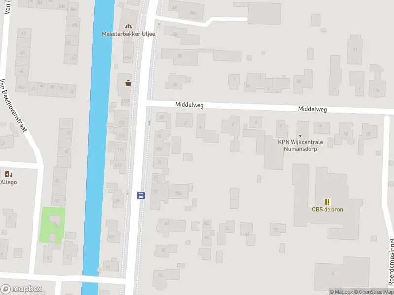 Ambulance met gepaste spoed naar de Burgemeester de Zeeuwstraat in Numansdorp