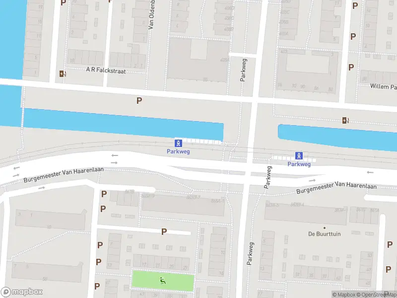 Ambulance met grote spoed naar de Parkweg in Schiedam