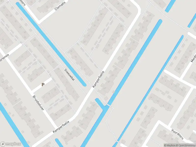 Brandweer met gepaste spoed naar de Dr. Willem Vosstraat in Poortugaal vanwege stormschade