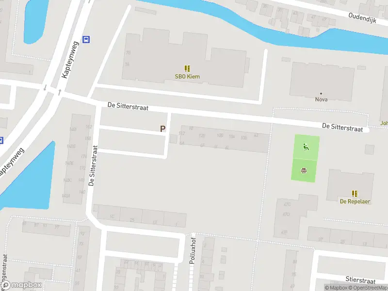 Ambulance met grote spoed naar de De Sitterstraat in Dordrecht