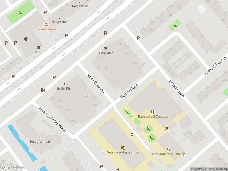 Ambulance met grote spoed naar de Johan Coollaan in Voorburg