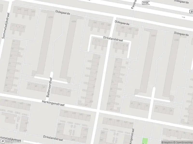 Ambulance met grote spoed naar de Dirkslandstraat in Rotterdam