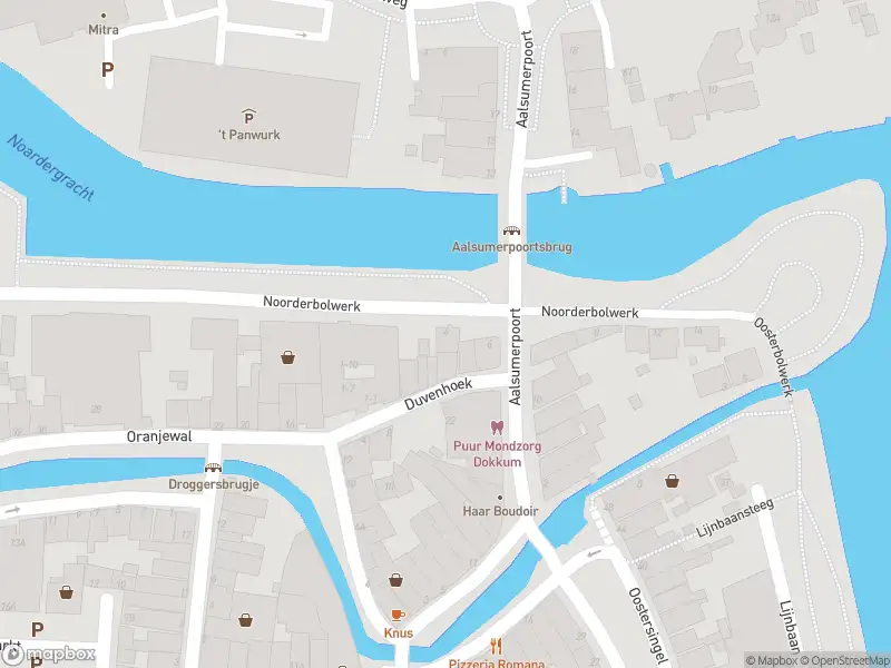 Brandweer met grote spoed naar de Noorderbolwerk in Dokkum vanwege personen te water