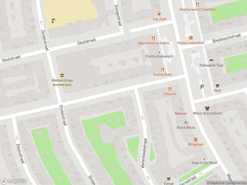 Ambulance met grote spoed naar de Dintelstraat in Amsterdam