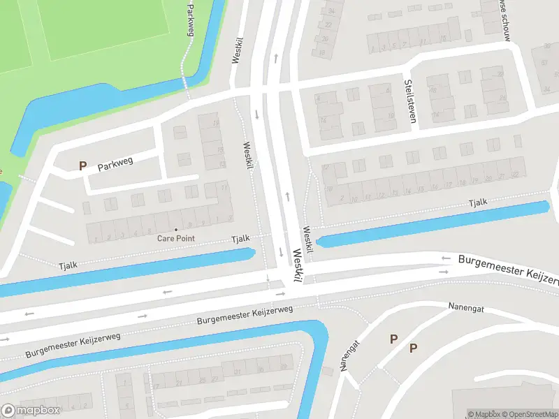 Politie naar de Westkil in Papendrecht vanwege ongeval met letsel