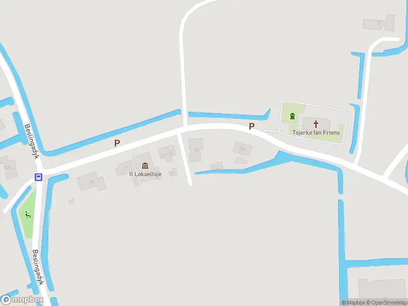 Brandweer met gepaste spoed naar de Van Sytzamawei in Friens vanwege dier(en) in nood