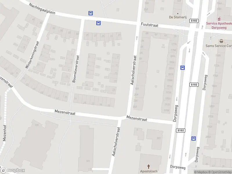 Ambulance naar de Aalscholverstraat in Rotterdam