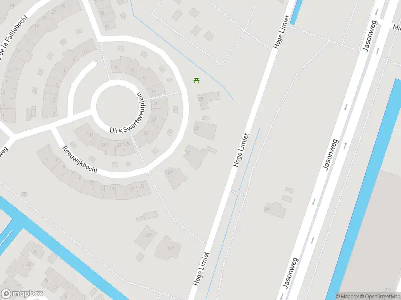 Ambulance met grote spoed naar de Hoge Limiet in Rotterdam