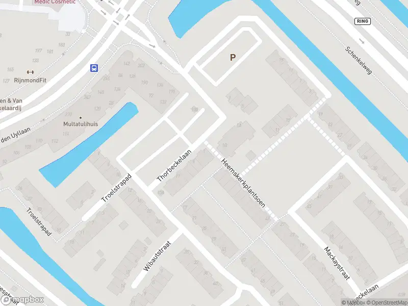 Ambulance met grote spoed naar de Thorbeckelaan in Spijkenisse
