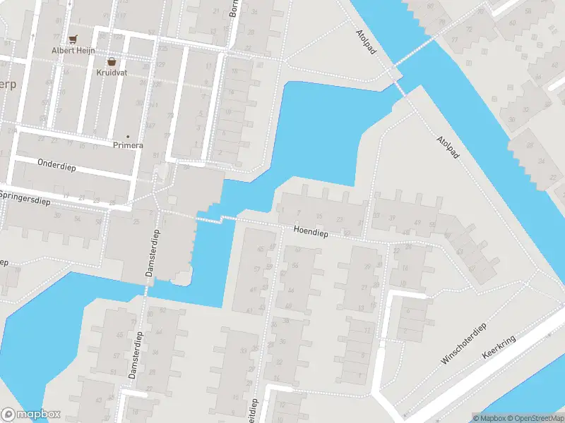 Ambulance met gepaste spoed naar de Hoendiep in Capelle aan den IJssel