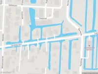 Ambulance met gepaste spoed naar de Tiendweg-Oost in Lekkerkerk