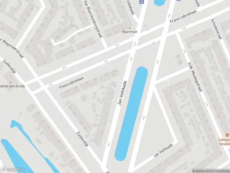 112 melding Ambulance met gepaste spoed naar de Jan Vethkade in Dordrecht