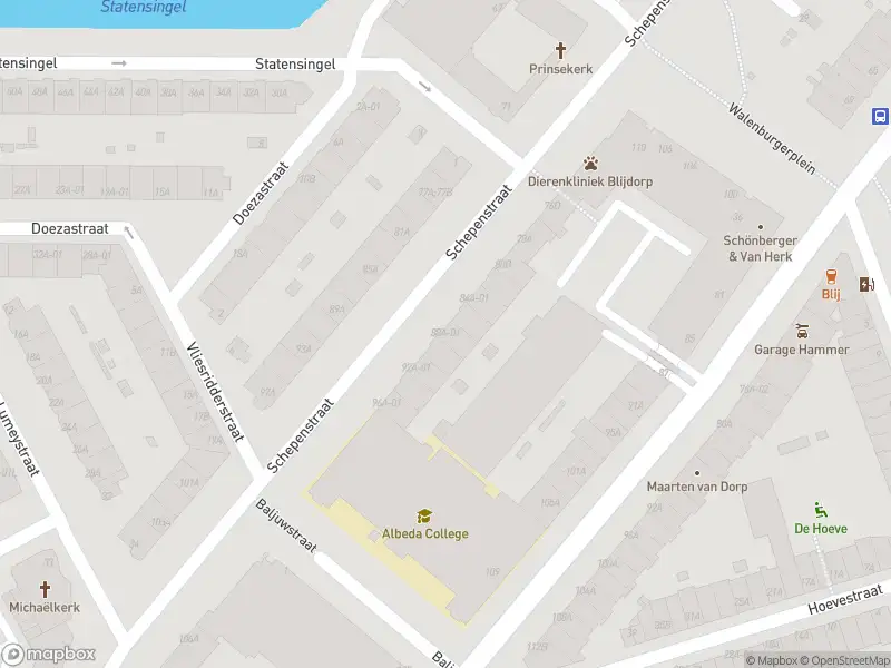 112 melding Ambulance met grote spoed naar de Schepenstraat in Rotterdam