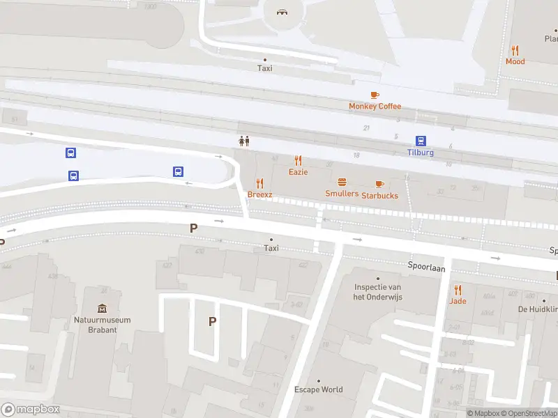 Overlastmelding Spoorlaan in Tilburg
