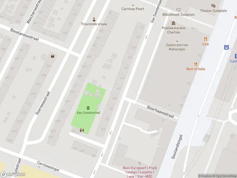 112 melding Ambulance met grote spoed naar de Van Swietenlaan in Rotterdam