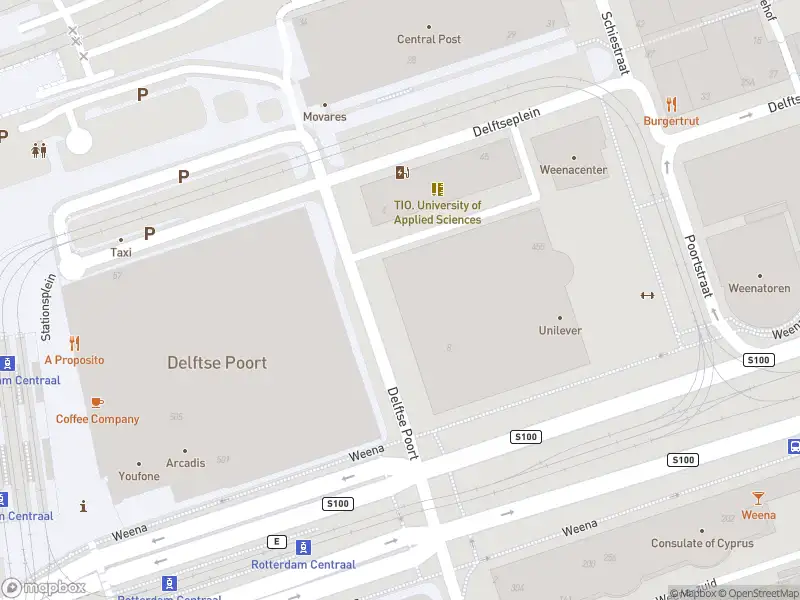 Besteld ambulance vervoer naar de Delftse Poort in Rotterdam