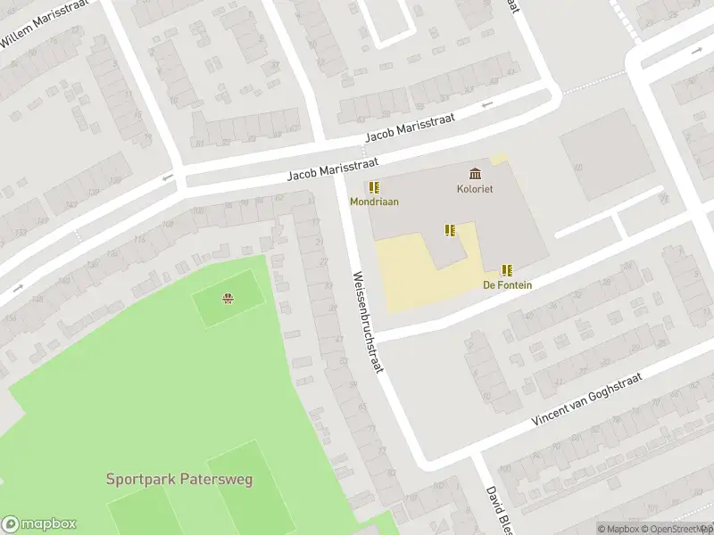 Ambulance met gepaste spoed naar de Weissenbruchstraat in Dordrecht