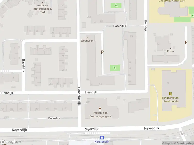 Ambulance met grote spoed naar de Heindijk in Rotterdam