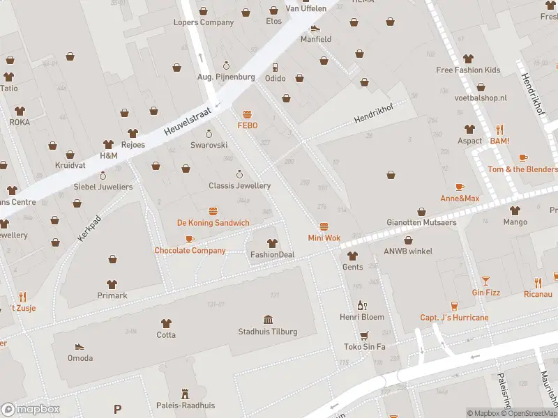 Overlastmelding Stadhuisplein in Tilburg